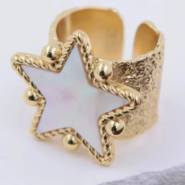 anillo estrella steel