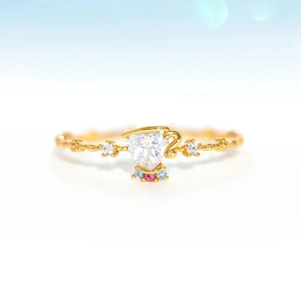 anillo bella y la bestia tetera