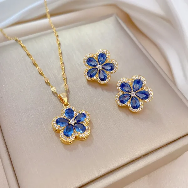juego flores azules