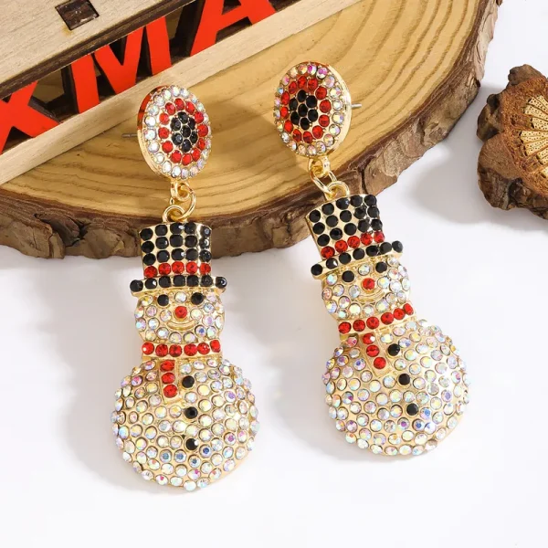 aretes xmas snowman