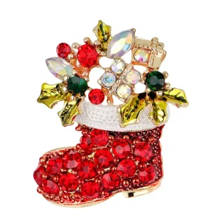 Broche xmas botita de navidad