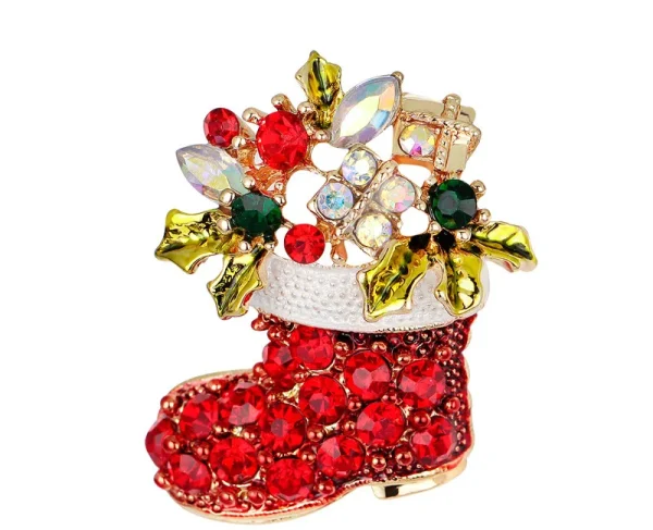 Broche xmas botita de navidad