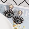 aretes ojo turco champagne