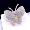 Broche mariposa zircon tornasol