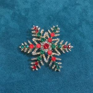 Broche xmas estrella de navidad