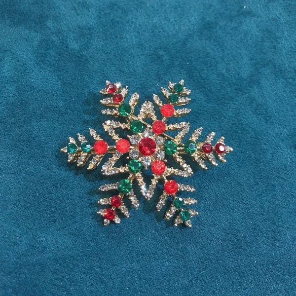 Broche xmas estrella de navidad