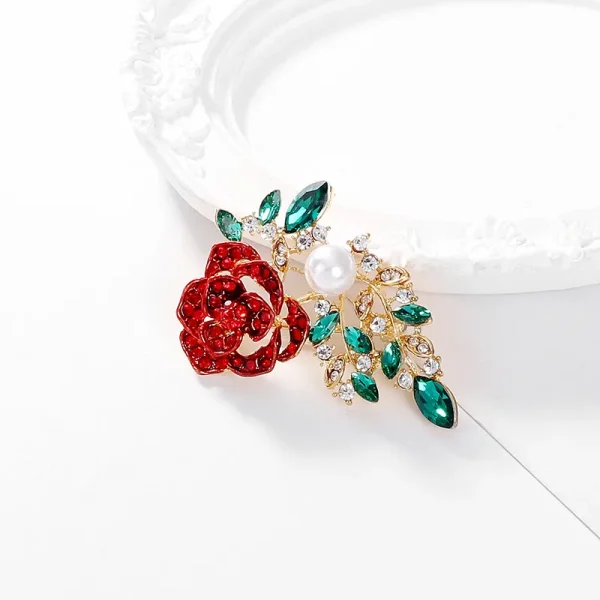 Broche rosa perla - Imagen 3