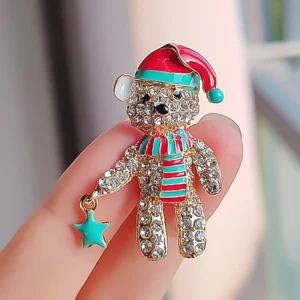 Broche xmas osito